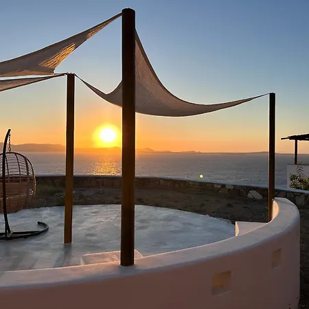 빌라 Naxian Sky Villa, Stelida Naxos, By Naxosvibe *